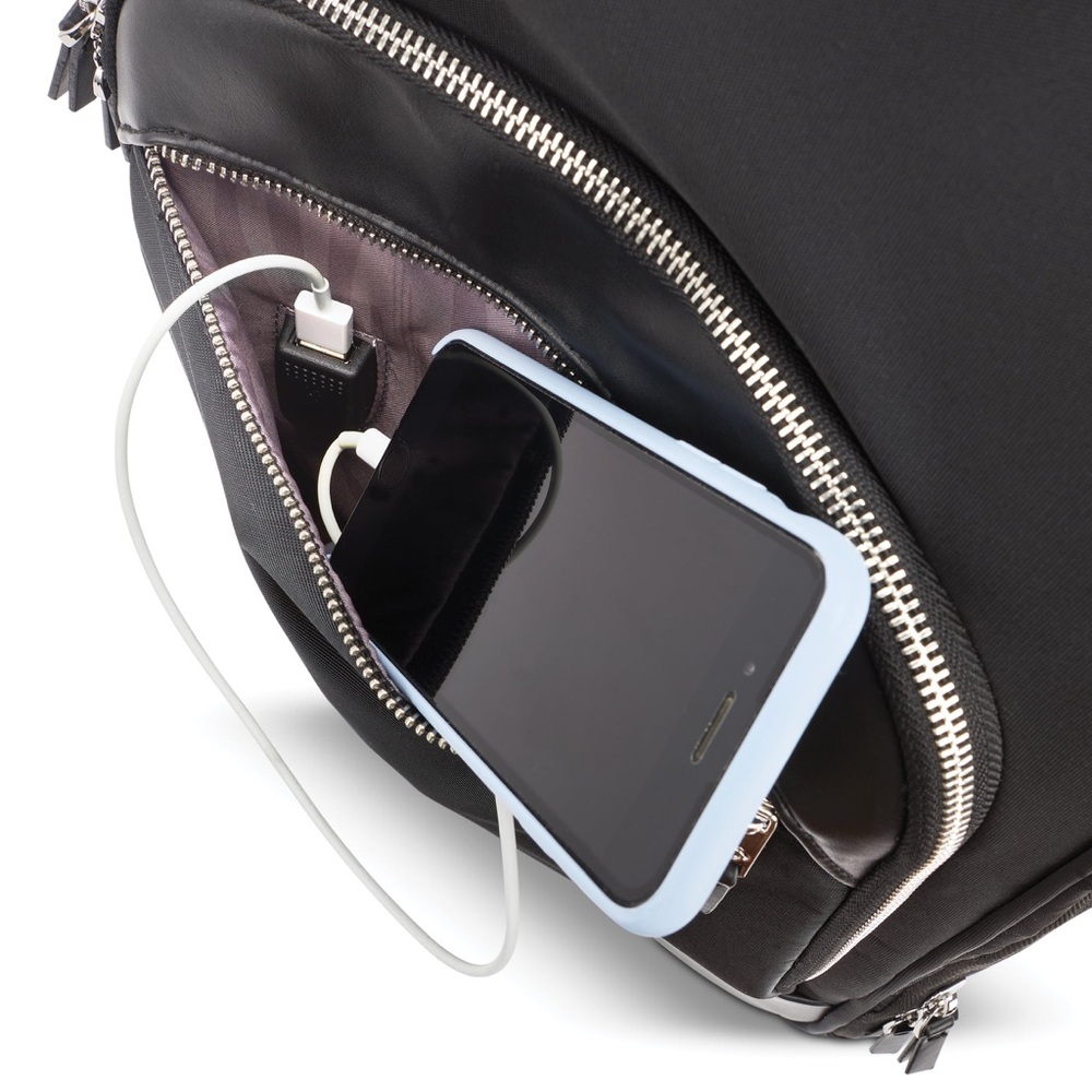 Samsonite Just Right Standard Black Slim Backpack - Picture 9 of 13